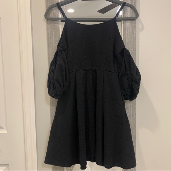 J.O.A. Cold Shoulder Dress - Picture 8 of 9